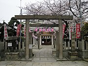 日本大阪神明神社的神明鳥居