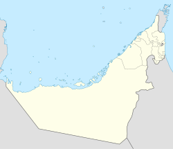 马斯达尔城在阿拉伯聯合大公國的位置