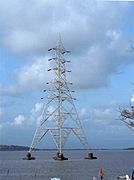 輸電桿塔（英語：power line pylon）
