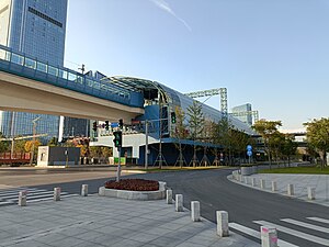 3号线车站外观（2023年10月）