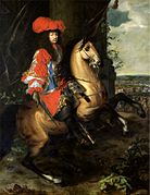 《马背上的路易十四》 收藏于图尔奈美术馆