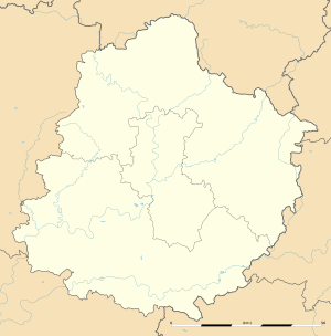 拉瓦雷在萨尔特省的位置