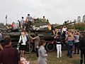 蒂拉斯波尔最著名的前苏联T-34坦克