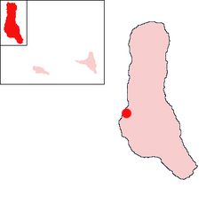 莫羅尼在大科摩羅島的位置