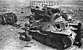 被蘇軍俘獲的日軍九五式輕戰車，圖片攝於諾門罕戰役後