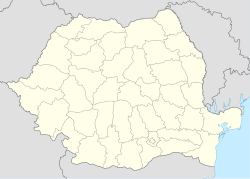 錫納亞在羅馬尼亞的位置