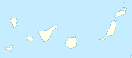 拉斯帕尔马斯在加那利群島的位置