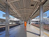 新幹線11・12號月台（2022年10月）