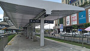 新瀾站站台