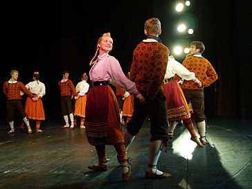 愛沙尼亞的民族舞蹈