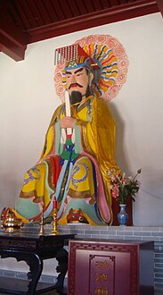 新疆昌吉市阜康福寿道观中的神像
