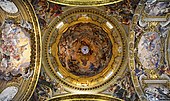 羅馬耶穌會教堂（Church of the Gesù）的圓頂，由喬凡尼·巴蒂斯塔·高里於1674年建造