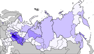 莫爾多瓦人在俄羅斯的分布, 2010年