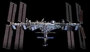 国际空间站的照片