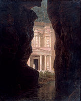 《佩特拉古城的卡茲尼神殿》（El Khasné, Petra），1874年，歐蘭納州立歷史地