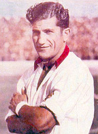 Masantonio during his time as a Huracán player
