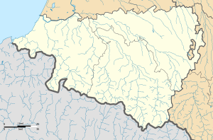 圣艾蒂安-德巴伊戈里在大西洋比利牛斯省的位置