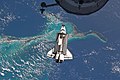 STS-135，正与太空站靠近