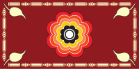 斯里兰卡总统旗帜(邁特里帕拉·西里塞納所使用)