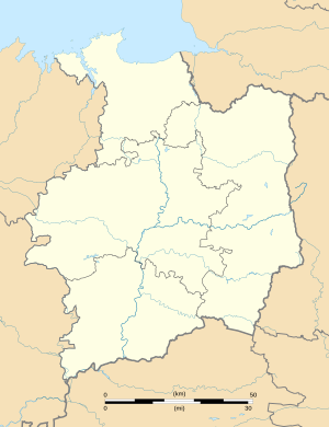 拉塞勒昂吕特雷在伊勒-维莱讷省的位置