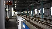 新幹線月台（2018年4月）