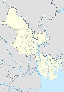 堤岸在胡志明市的位置