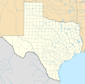 AUS/KAUS在德克薩斯州的位置