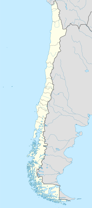 查卡布科战役在智利的位置