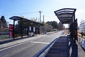 BRT公車站全景(2024年2月)