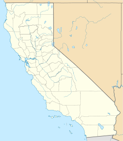 拉霍亚在加利福尼亞州的位置