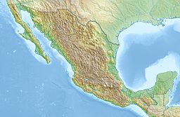 奧里薩巴山在墨西哥的位置