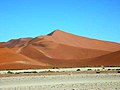 沙丘7 - 位于纳米布沙漠的世界上最大的沙丘(ca. 383米)