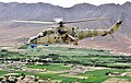 阿富汗空軍的Mi-35攻擊直升機