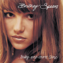 封面上的年輕女孩直視著鏡頭。她頂著棕色直髮並化上淡妝。封面的上方以白色手寫體印著「Britney Spears」的字樣，以下方則為「...baby one more time」
